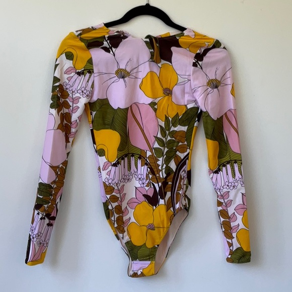 La DoubleJ. Iconic Floral Print women's one piece swimsuit size XS NWOT - Picture 5 of 8